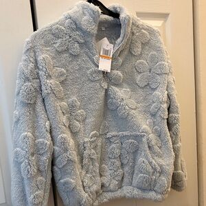 Rebellious One Light Blue Floral Sweater and pants